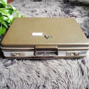 Globe-Trotter Vintage Briefcase Suitcase Hard Shell Luggage Globetrotter